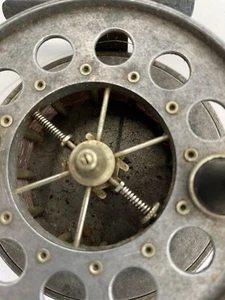 AN ALLCOCKS AERIAL 3/4” CENTERPIN FISHING REEL. V.G.C. - Picture 1 of 7