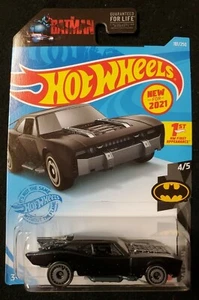 Batmóvil - Hot Wheels 2021 primera aparición 181/250 sin abrir - Batman - Imagen 1 de 3