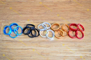 4pc set (5mm, 10mm) ~ Mod CNC 1 1/8 Threadless Headset Stem Spacer ^^ - Picture 1 of 7