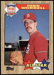 Todd Worrell #605 1987 Topps - Picture 1 of 2