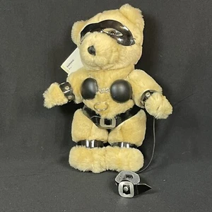 Vintage Spencer's Gifts Figurenbesetzung weiblicher Bondage Plüschbär 1999 Gag Geschenk - Bild 1 von 10