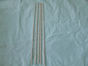 Mt. Albert Scale Lumber O Scale (12" Length) Basswood Stripwood 4x4 Lot of 5 - Picture 1 of 1