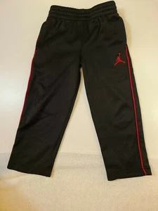 Jordan Boys 4 Black Athletic Pants - Picture 1 of 11