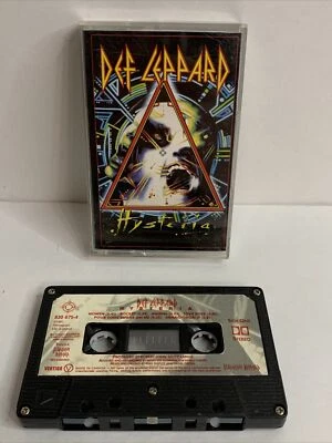 Def Leppard - Hysteria Cassette 1987 Guitar Rock & Roll LEGEND RAD - Image 1 of 4