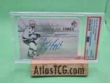 2016-17 SP AUTHENTIC SIGN OF THE TIMES #SOTT-JM JAKE MUZZIN - PSA 10
