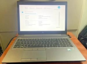 HP ZBook 15 G6 Intel Core i7-9850H CPU @2.60 GHz 32GB NO SSD/HDD - Picture 1 of 18