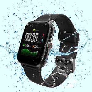 Bluetooth Smartwatch Armband Pulsuhr Herren Damen Fitness Tracker Yago Sport Uhr