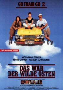 Go Trabi Go 2 - Das war der wilde Osten ORIGINAL A1 Kinoplakat gerollt W. Stumph - Bild 1 von 1