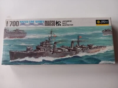 FUJIMI 1/700 WATERLINE SERIES - Art.037 NAVY DESTROYER "MATSU" - VINTAGE - Immagine 1 di 3