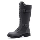 Pair Of Grey Meckiss Uk3 Winter Riding Women's Boots