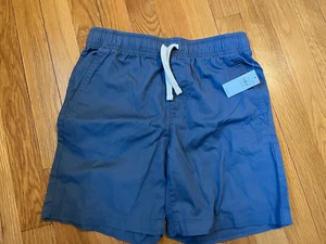 Old Navy Boys Relaxed Fit Chino Jogger Shorts Size L (10-12) Blue New With Tags - Picture 1 of 2