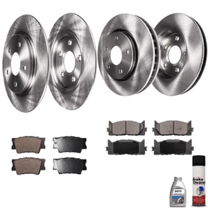 Front 11.65 inch & Rear10.63 inch Brake Rotors + Brake Pad For Chevy Malibu - Bild 1 von 5