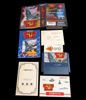 BATTLE FLEET NINTENDO NES famicom JAP Complete Namcot - Imagen 1 de 4