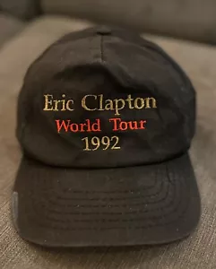 Eric Clapton 1992 World Tour Hat Vintage Retro - Picture 1 of 4