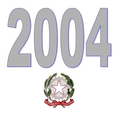 ITALIA 2004 Singolo Annata integri MNH ** Tutte le emissioni  Foto 1 de 2