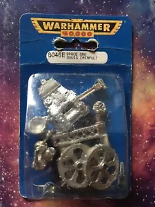 Warhammer 40k Orks OOP Space Ork Squig Catapult Grotz Blister Citadel Metal 1997 - Picture 1 of 5