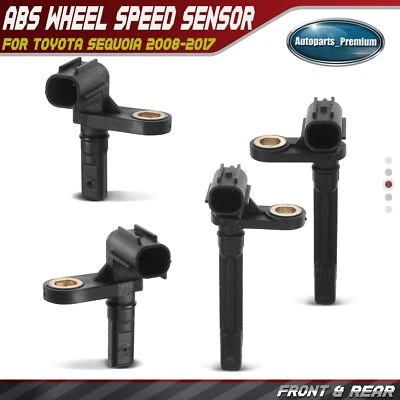 4 个前后左右 ABS 车轮速度传感器适用于丰田红杉 2008 - 2017 — 第 1/4 张图片