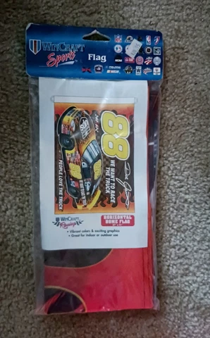 Robert Yates Racing Dale Jarrett UPS #88 Ford Flag NASCAR New Old Stock Cover