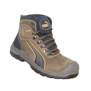 Puma Sierra Nevada Mid S3 WR CI HI HRO SRC marrón zapatos de seguridad zapatos de trabajo  - Imagen 1 de 5