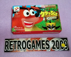 CRASH-BANDICOT+  GAME BOY ADVANCE   JAPONES - Picture 1 of 5