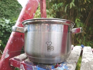 Renberg HELL'S KITCHEN Saucepan Ceramic Halogen Gas Induction Oven Stainless stl - Picture 1 of 11
