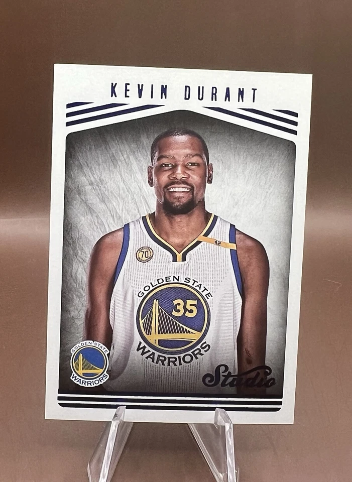 2016-17 Panini Studio - Studio Edition #150 Kevin Durant Warriors MVP - Image 1 of 1