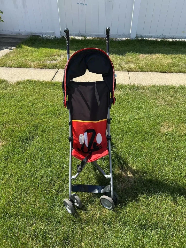 Disney Baby Comfort Dress Up Mickey Umbrella Stroller With Basket - Image 1 of 1