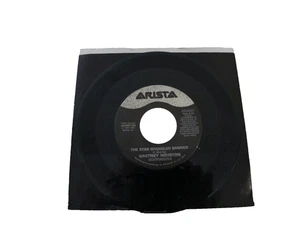 45 RECORD - WHITNEY HOUSTON - THE STAR SPANGLED BANNER - Picture 1 of 1
