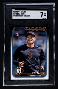 Colt Keith RC  - 2024 Topps Update #US192 Golden Mirror Image Variation Togers - Picture 1 of 3