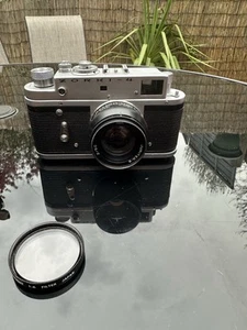 Macchina fotografica ZORKI 4 con obiettivo Jupiter 8 dopo CLA'dbuone condizioni con custodia originale - Foto 1 di 8