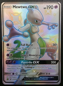 Pokémon Mewtwo GX SV59/SV94 Hidden Fates Shiny Vault 2019 - Imagen 1 de 2