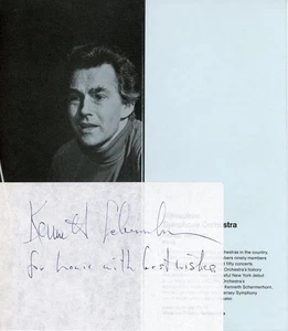 Kenneth Schermerhorn- Signed Paper - Picture 1 of 1