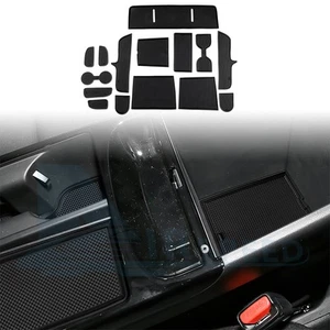 Car Interior Anti-Slip Slot Pad Mat Trim Latex Black For Hyundai Tucson 2025 - Bild 1 von 19