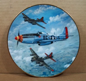 Placa de coleccionista "Old Crow" Grandes aviones de combate de la Segunda Guerra Mundial - Imagen 1 de 7