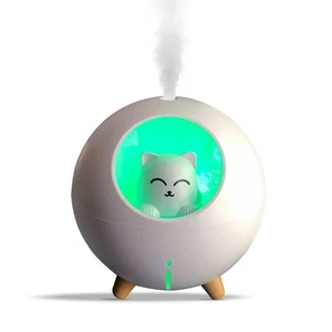 Upgraded Ultrasonic Ultra-Quiet USB Cute Cool Mist Mini Humidifier, for Kids ... - Picture 1 of 8
