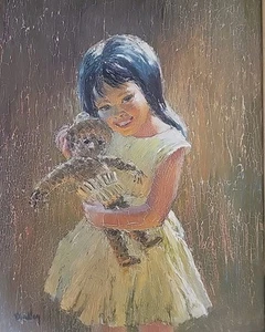 Jack Dudley (1918-1996) Original - "The Pancho Doll" - 1964 - Listed Artist- - Bild 1 von 8
