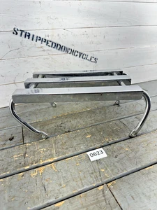 Harley Davidson Panhead Rigid Frame Luggage Rack OEM !! Original ! - Foto 1 di 16