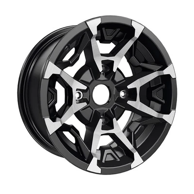Can-Am 705401848 Machined Black 14" XMR Front Rim Defender Maverick Foto 1 de 2