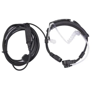 Acoustic Tube Throat Vibration Mic Headset For Baofeng UV-9R Plus BF-9700 GT-3WP - Picture 1 of 14
