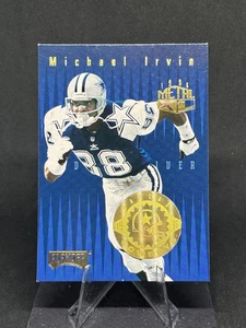 Michael Irvin 1996 Playoff Absolute Prime Metal XL #XL19 Dallas Cowboys - Bild 1 von 2