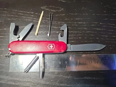 Victorinox Swiss Army Multi-Tool, Tinker Pocket Knife - Red - Image 1 of 4