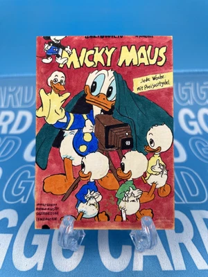 Disney Donald Duck Artist Hand Drawn Auto Sketch Card 1/1 - Image 1 of 2