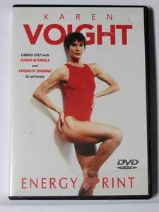 Karen Voight: Energy Sprint LIKE-NEW DISC DVD Workout Video Aerobics + FREE - Bild 1 von 3