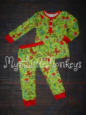 NUEVO Pijama Boutique Dibujos Animados Navidad Niñas Niños Foto 1 de 3