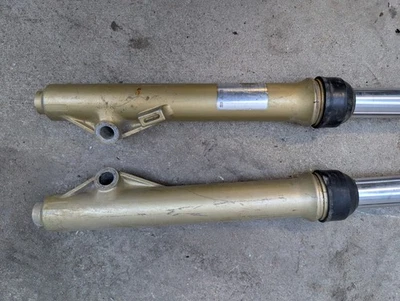 Horquillas Kawasaki Tecate 3 KXT250 KXT 250 KXT250A 1984 F Foto 1 de 4