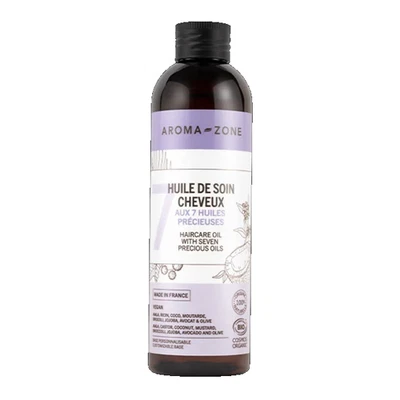 Aroma Zone Huile De Soin Cheveux Bio Ricin Coco Amla Nourrissant Végan 250 ml