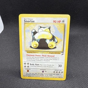 Snorlax 30/130 - Set Base 2 - Carta Pokemon Non Holo - Rara 💥 - NM - Foto 1 di 2