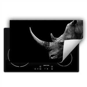 SMTDeco Herdabdeckplatte Aufrollbare Matte für Induktion Nashorn Schwarz - Bild 1 von 15
