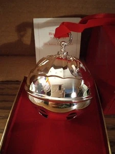Reed & Barton Silverplate Holly Bell With Box 1993 - Picture 1 of 6