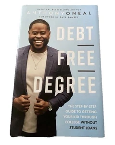 Debt-Free Degree Step by Step Guide Book Hardcover - Picture 1 of 2